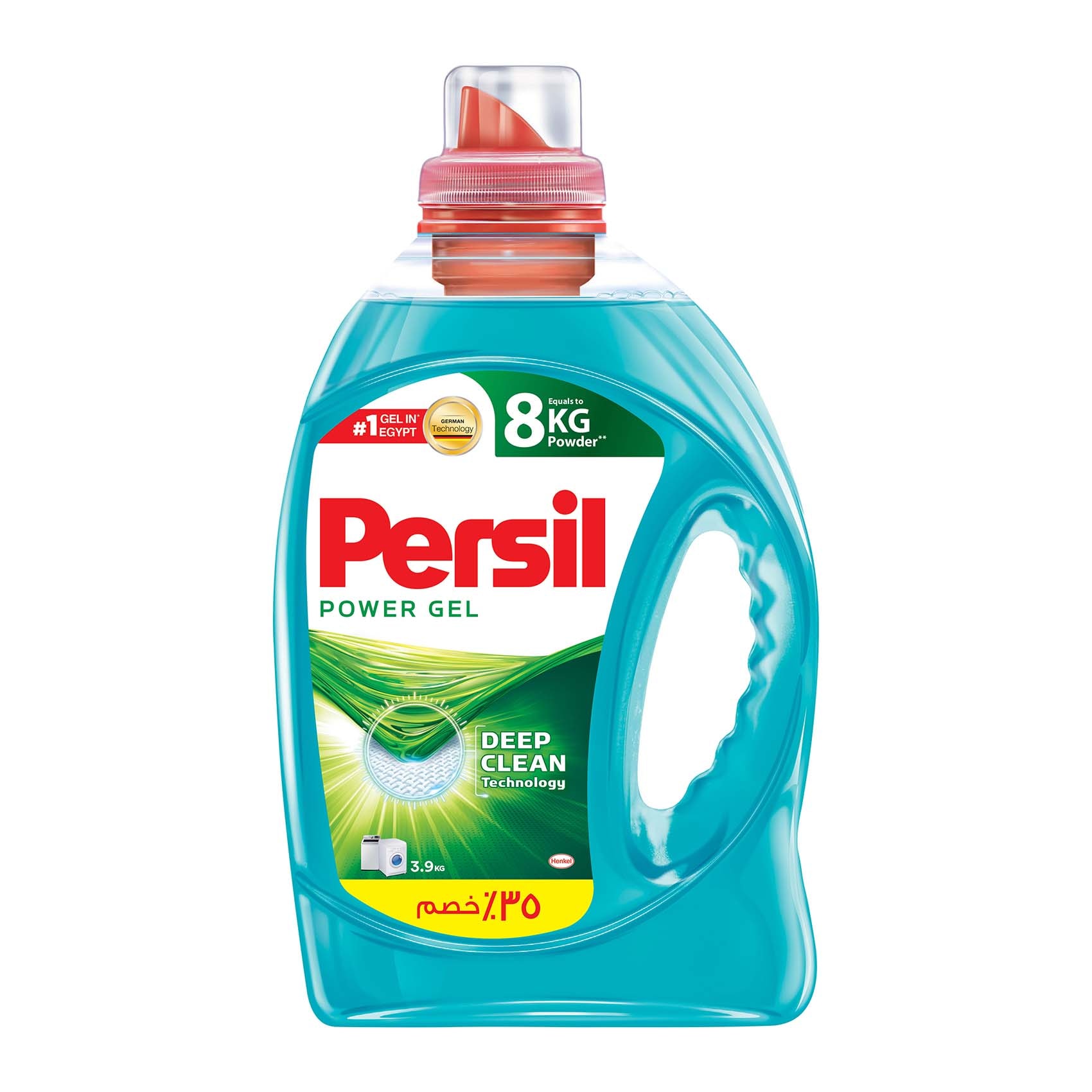 سائل الغسيل برسيل باور جل ديب كلين - 3.9 كجم