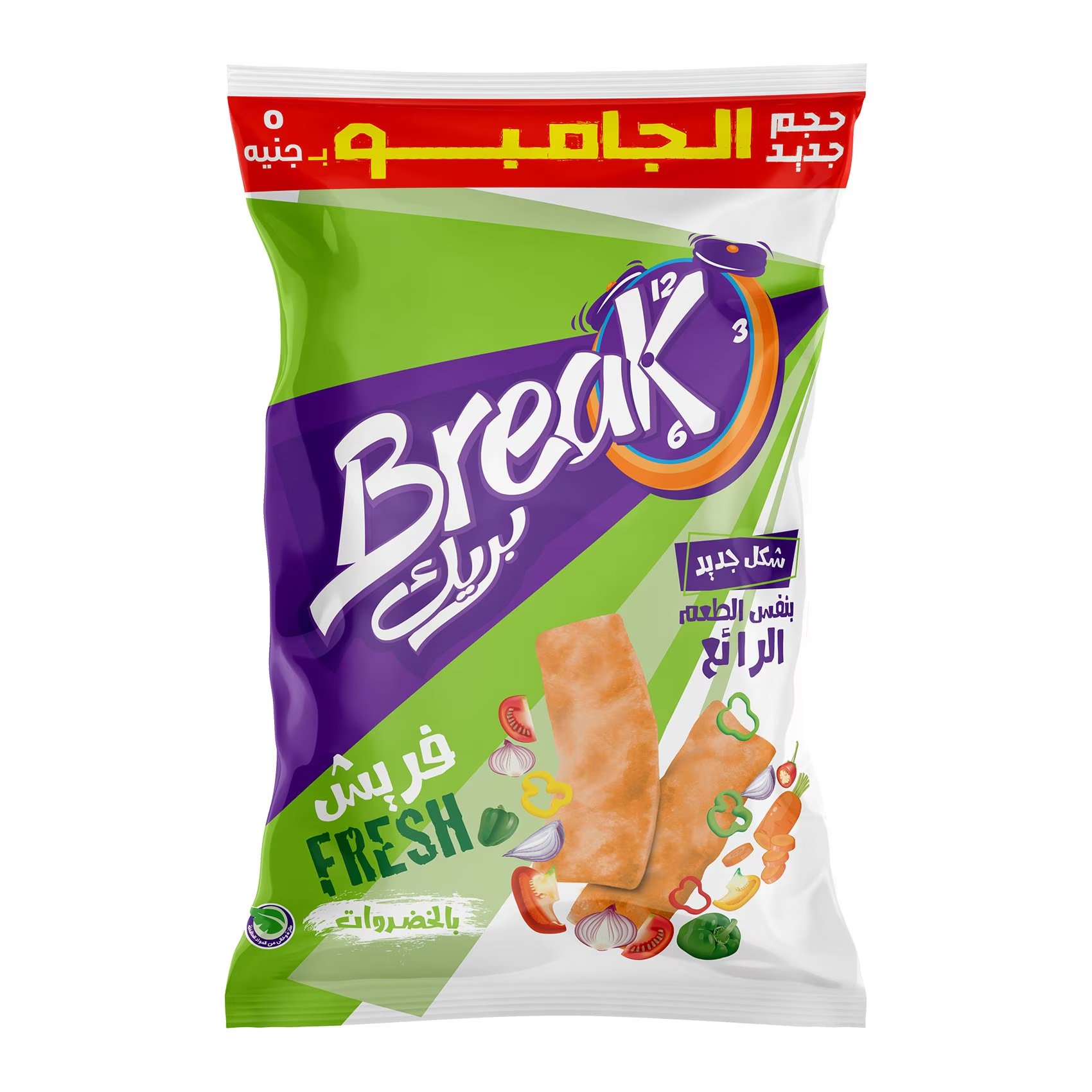 سناكس بريك فريش بالخضروات - 30 جرام